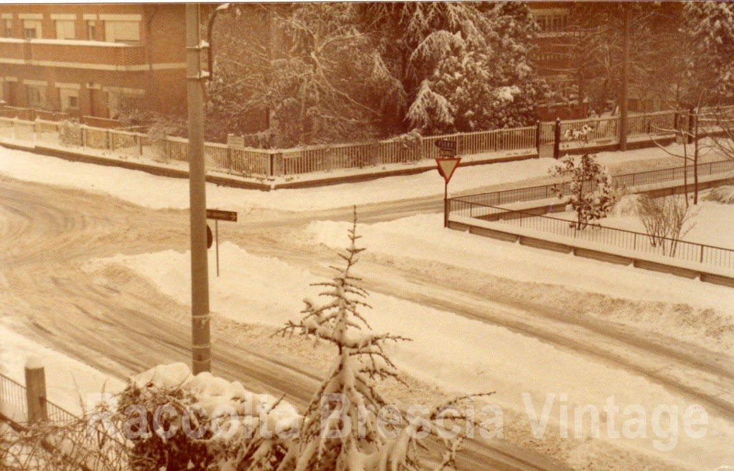 La grande nevicata - Brescia Villaggio Sereno 1985