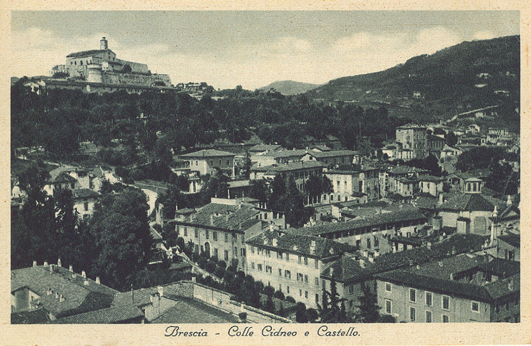 Colle Cidneo e Castello - anno 1939