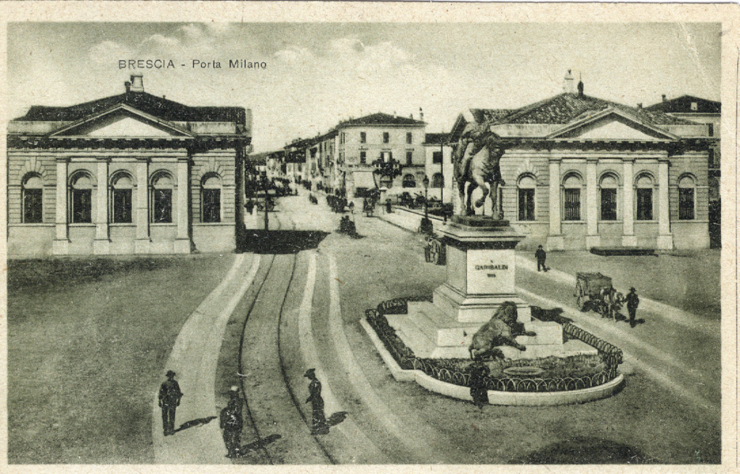 Porta Milano - Brescia primi del 900