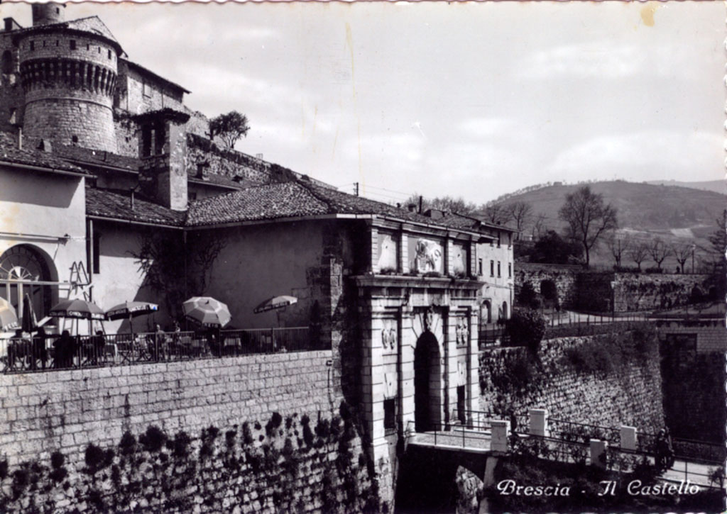 Il Castello Brescia anni 50 60