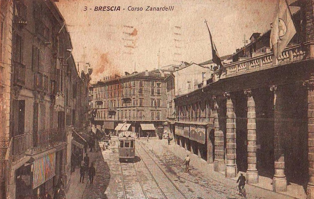 Corso Zanardelli di inizio Novecento