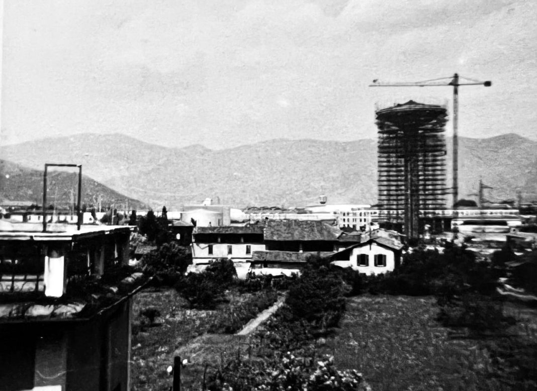 Torre dell' OM in costruzione - 1964